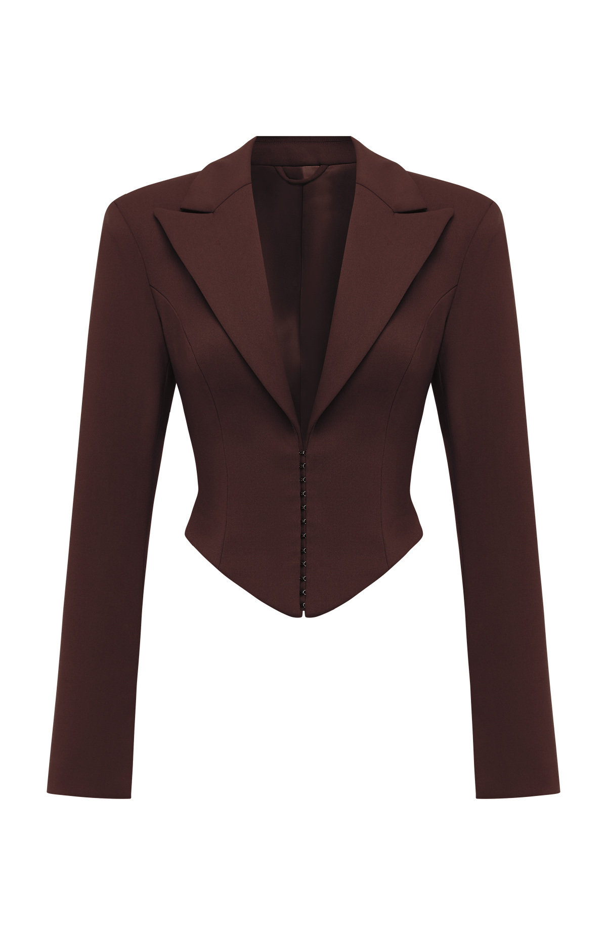 BLAZER CORTO ÁGATA - MARRONE PRUGNA