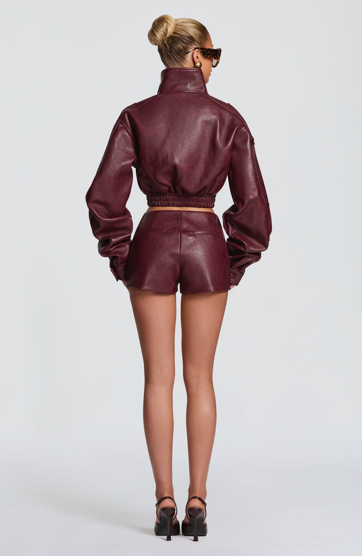 CHAQUETA BIANCA - ROJO CEREZA
