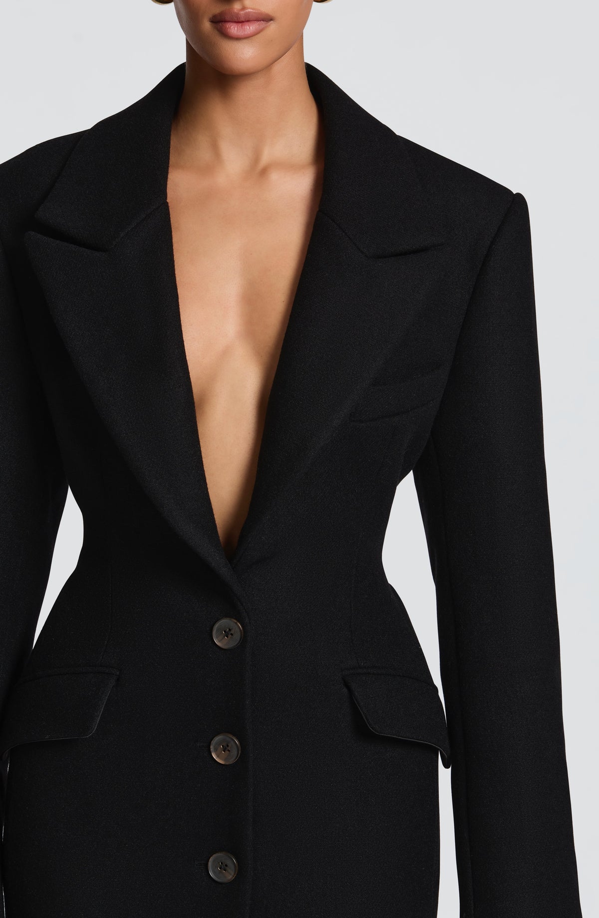 URSULA COAT - BLACK