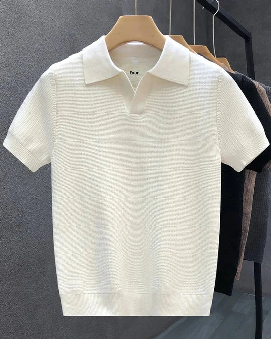 Polo de punto transpirable