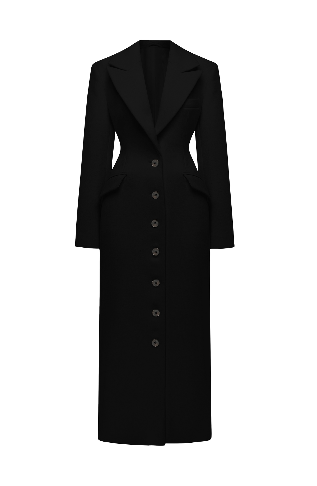 URSULA COAT - BLACK
