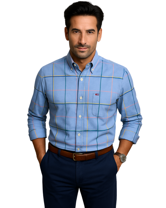 Nova Laurent - Camisa elegante de algodón para hombre