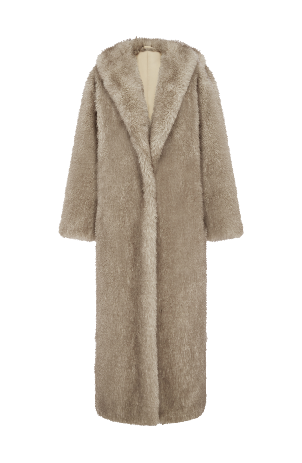 ABRIGO VIOLETA - BEIGE