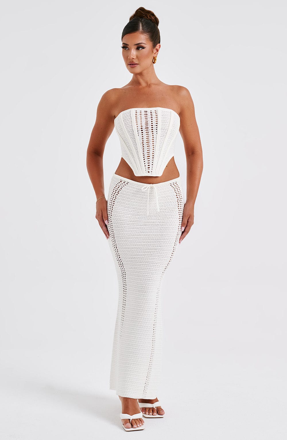 CORSET CARLA - BLANCO