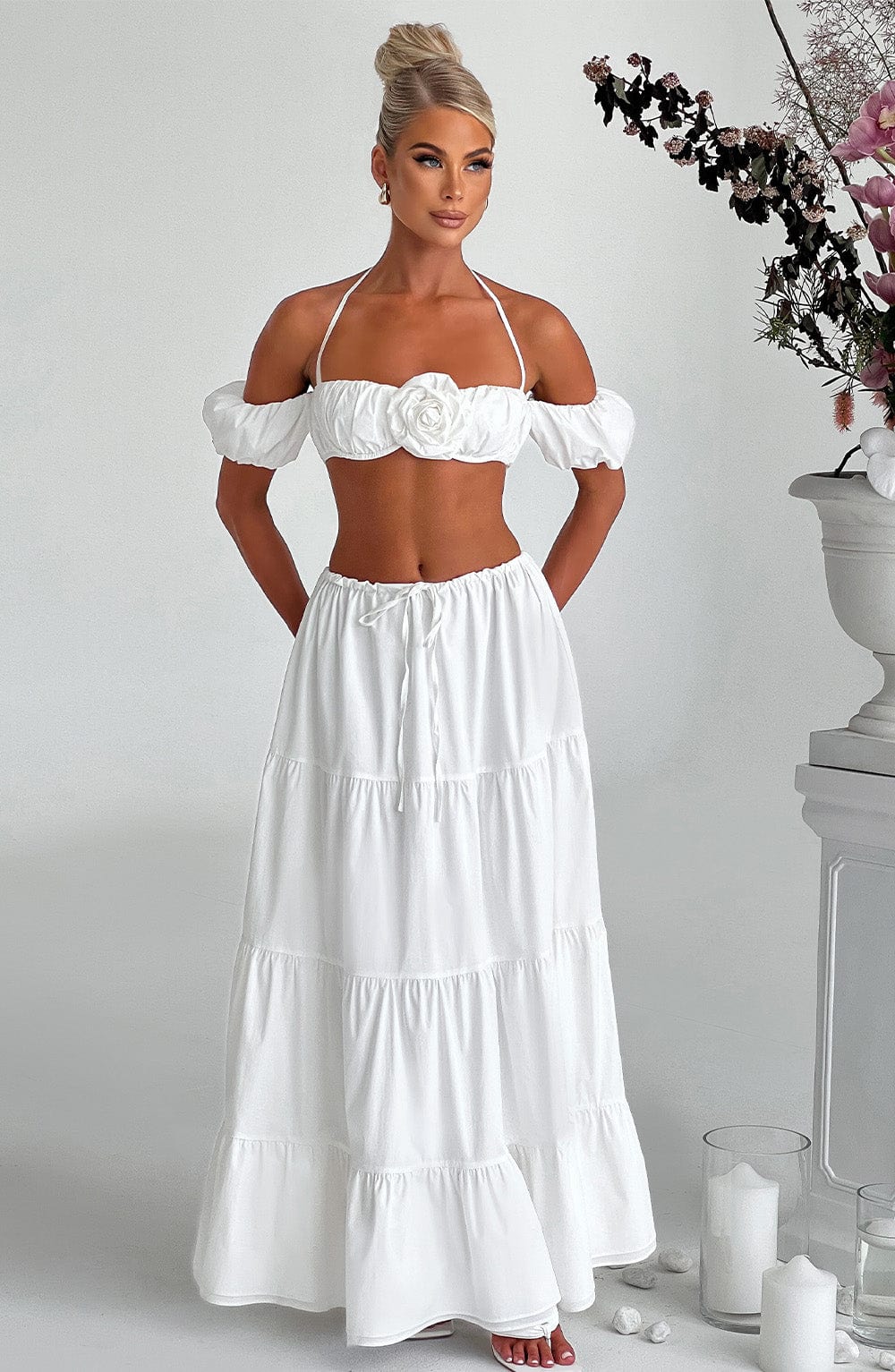 TOP CARMEN - MARFIL
