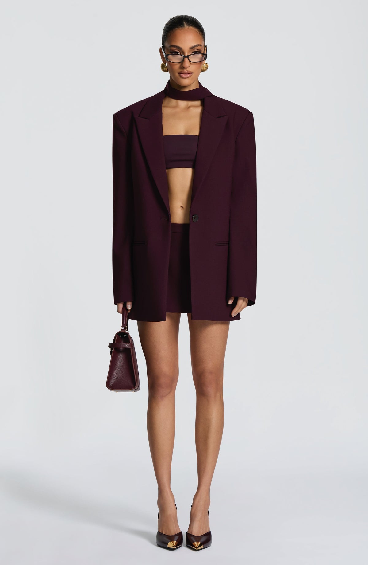 BLAZER RENATA - CIRUELA