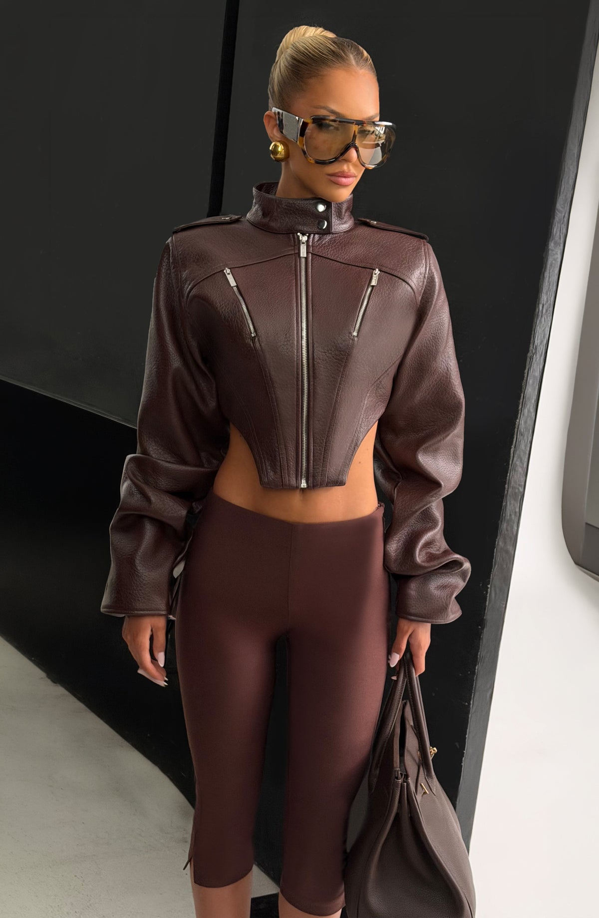 CHAQUETA LUCÍA - MARRÓN CIRUELA