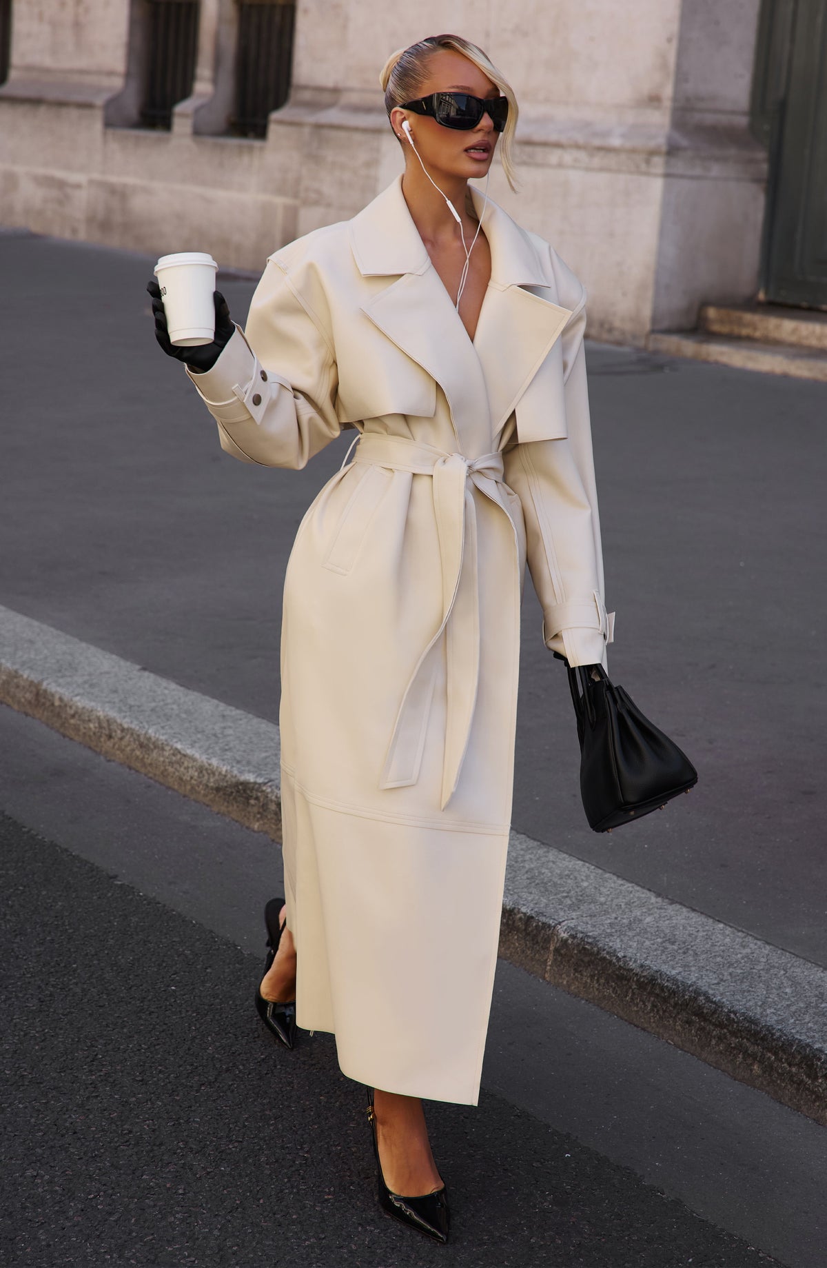 GABARDINA BRIGITTE - CREMA