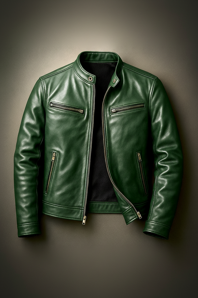Chaqueta de cuero vintage