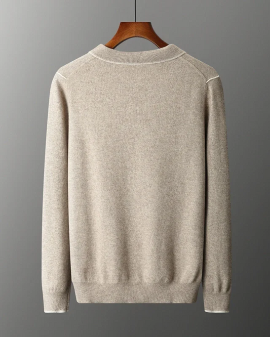 Polo de cachemira Saint-Tropez