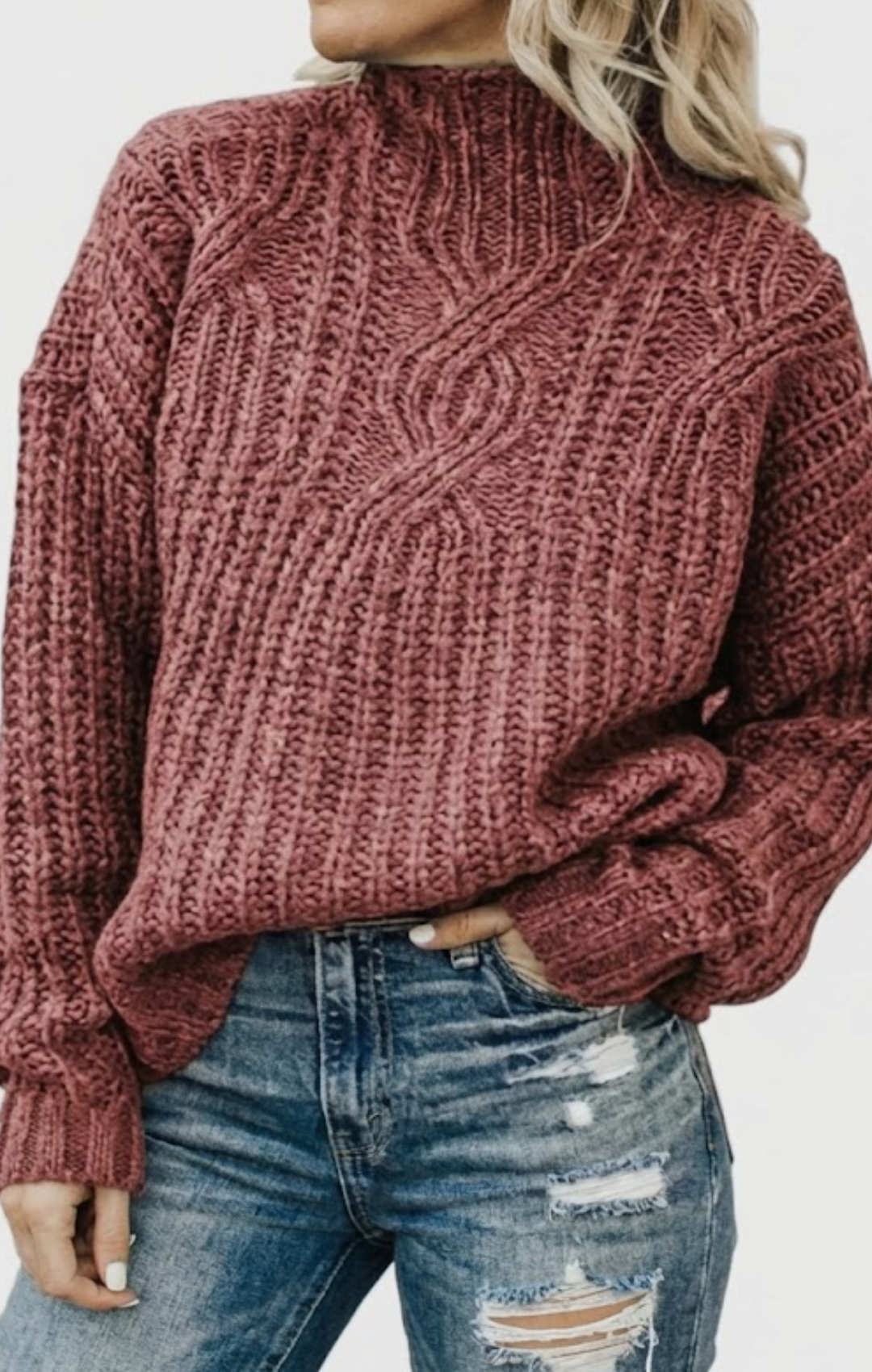 Rosa | Suéter sofisticado