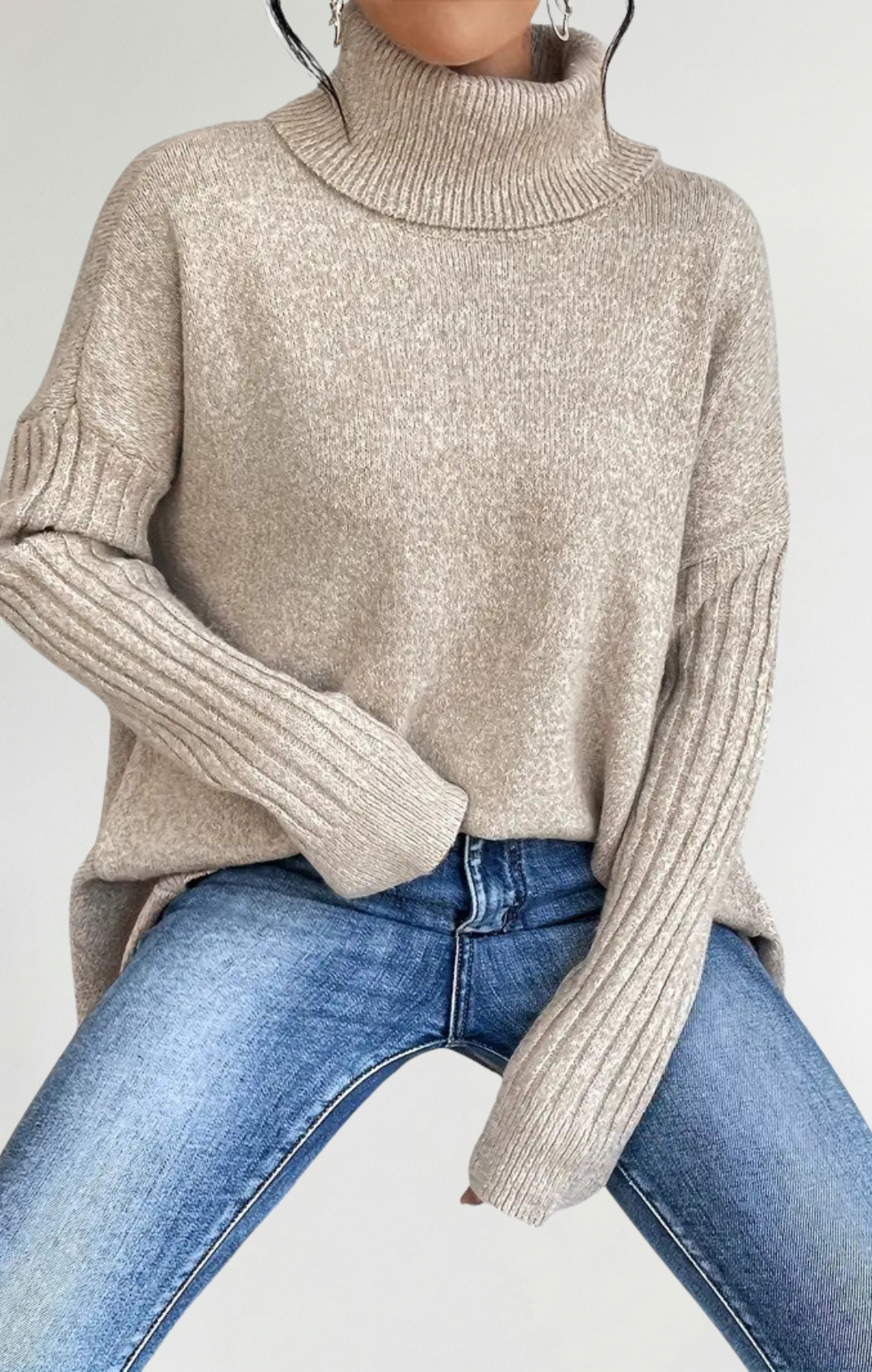 Raquel | Suéter de cuello alto