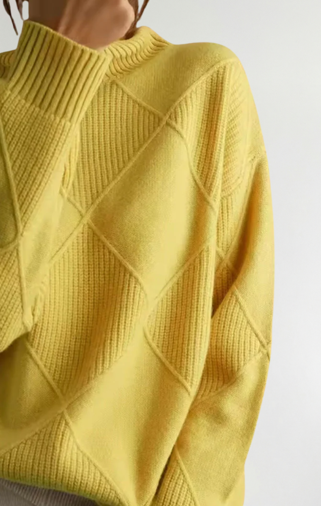 Ángela - Suéter de cuello alto