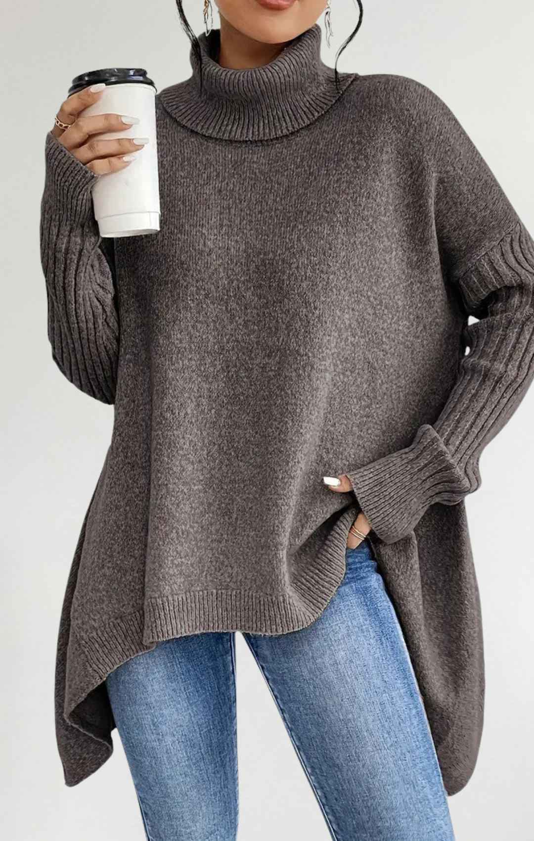 Raquel | Suéter de cuello alto