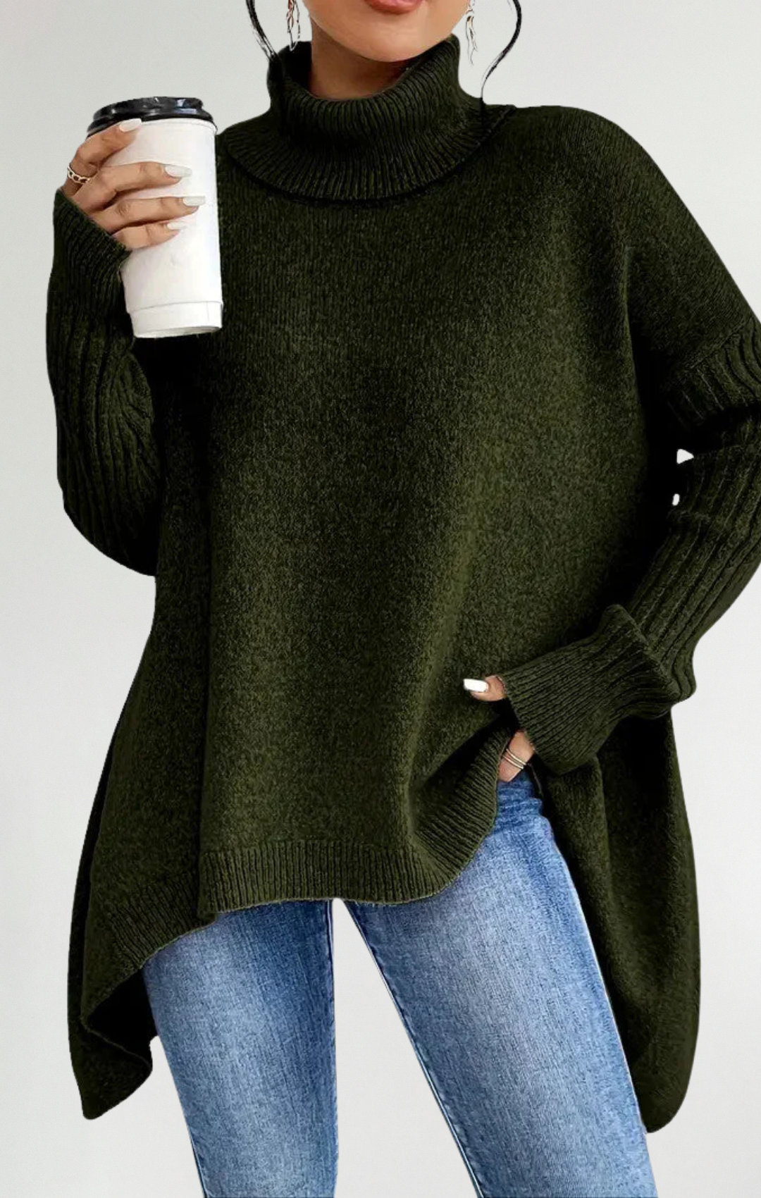 Raquel | Suéter de cuello alto