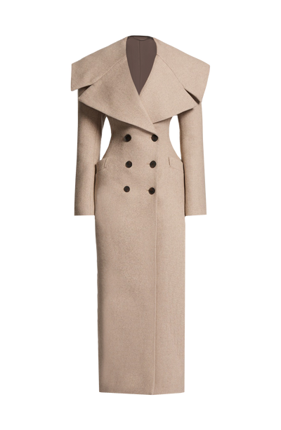 ABRIGO CALIPSO - BEIGE