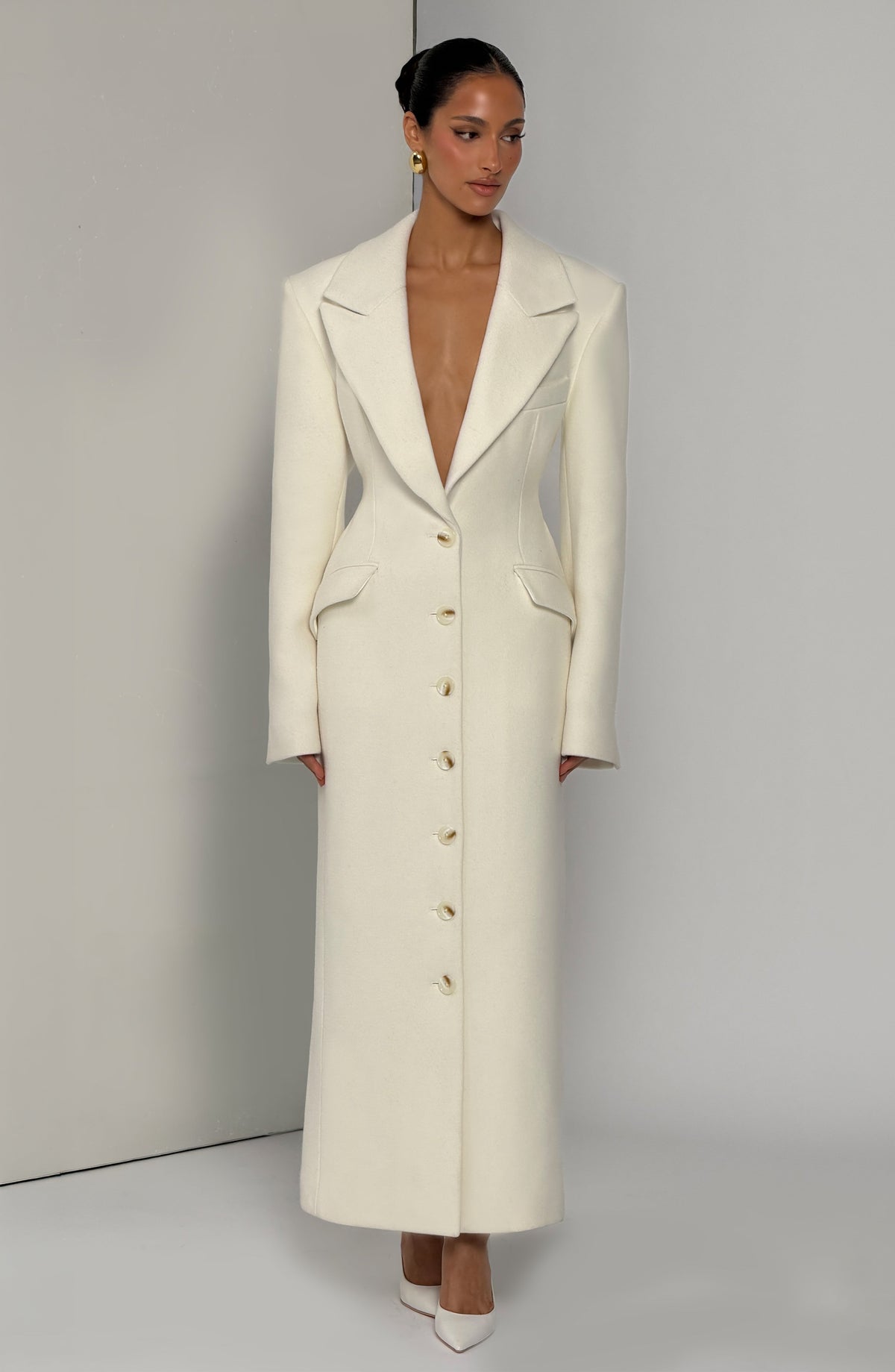 URSULA COAT - IVORY