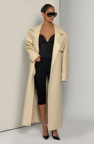 GABARDINA BRIGITTE - CREMA