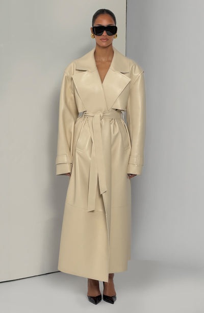 GABARDINA BRIGITTE - CREMA