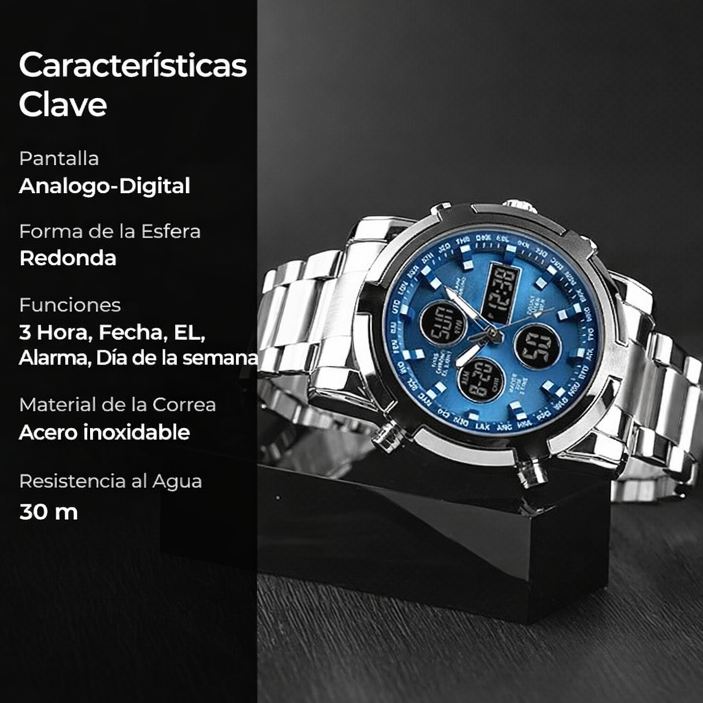 Apolo | Reloj militar impermeable para hombre