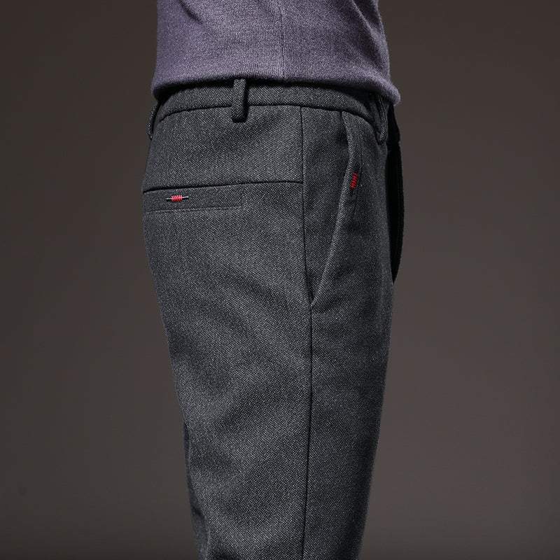 Pantalones elegantes de corte ajustado