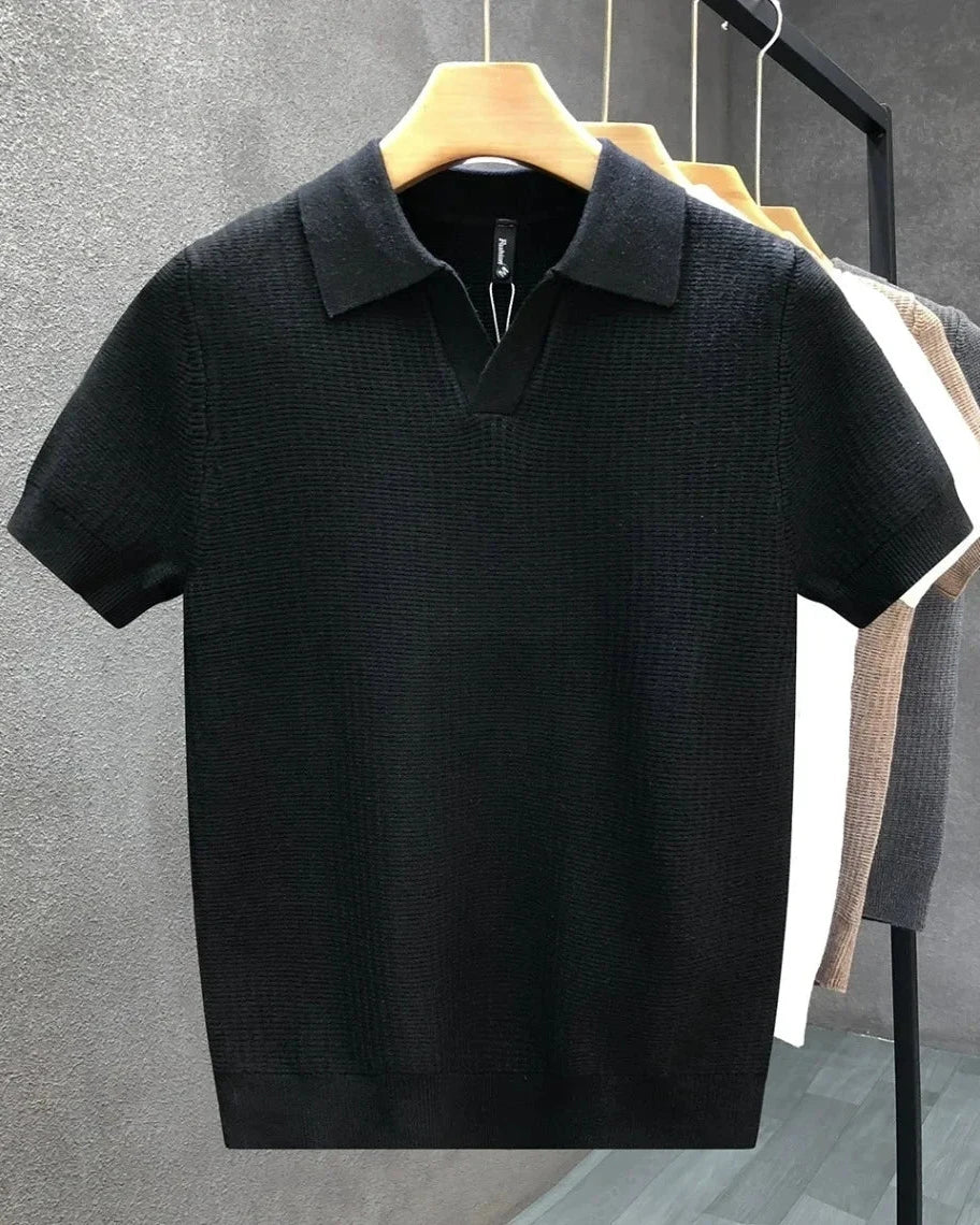 Polo de punto transpirable