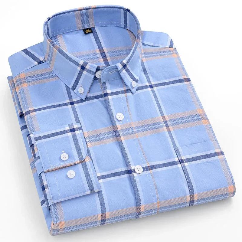 Nova Laurent - Camisa Oxford de algodón
