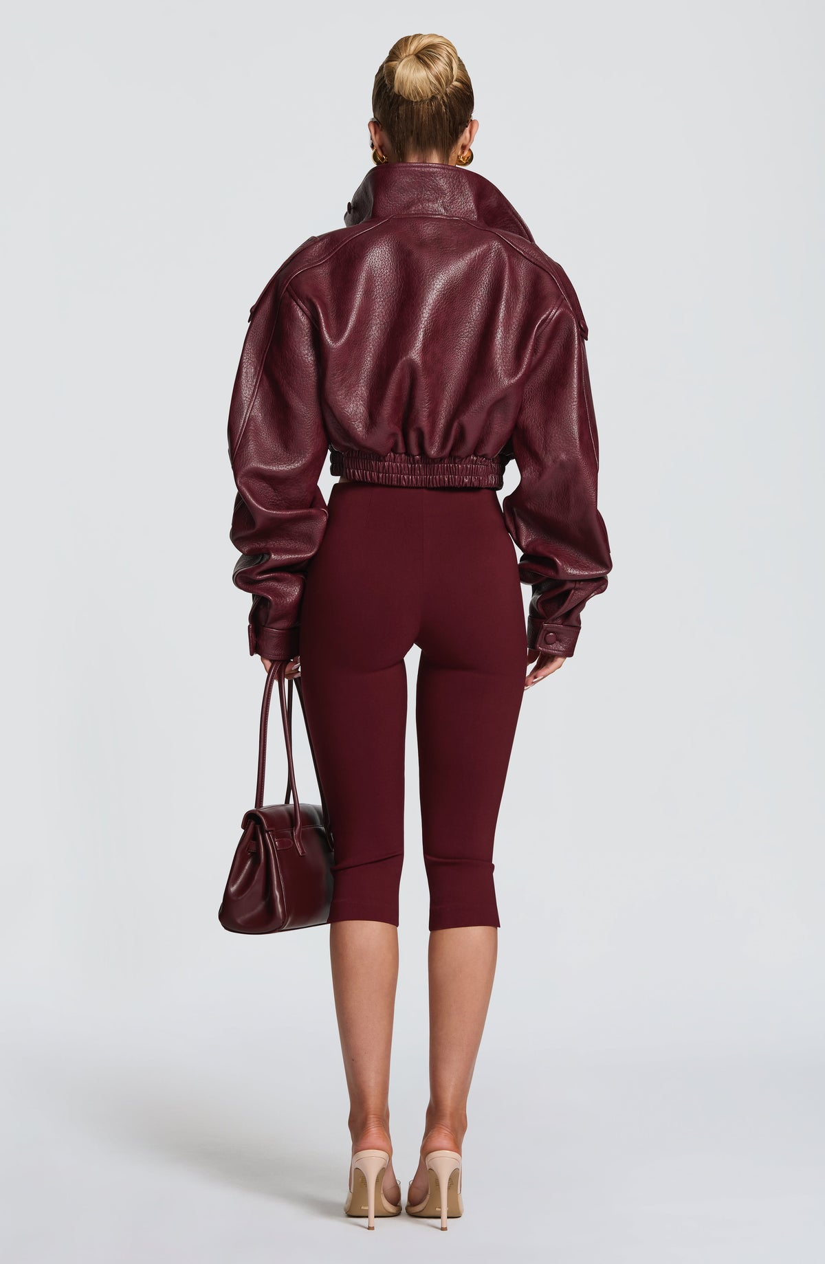 CHAQUETA BIANCA - ROJO CEREZA