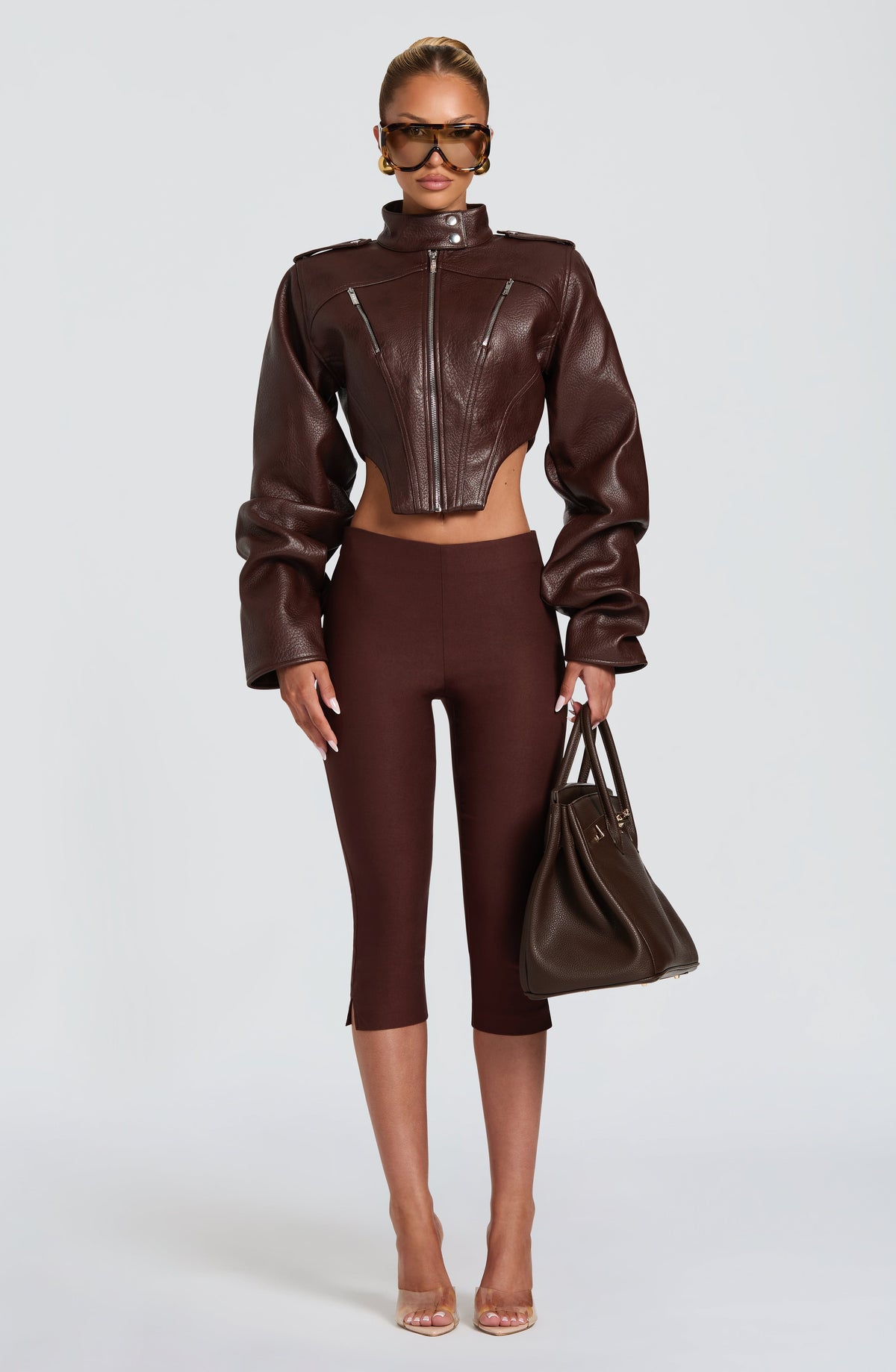 CHAQUETA LUCÍA - MARRÓN CIRUELA