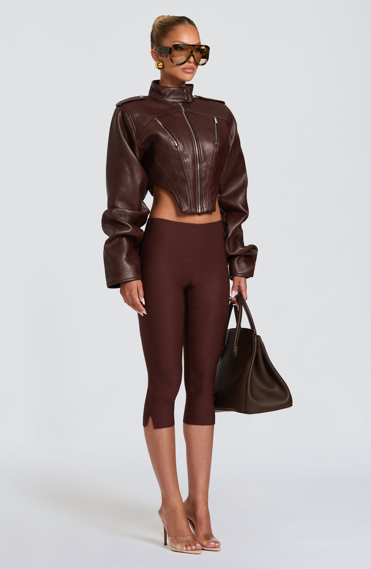 CHAQUETA LUCÍA - MARRÓN CIRUELA