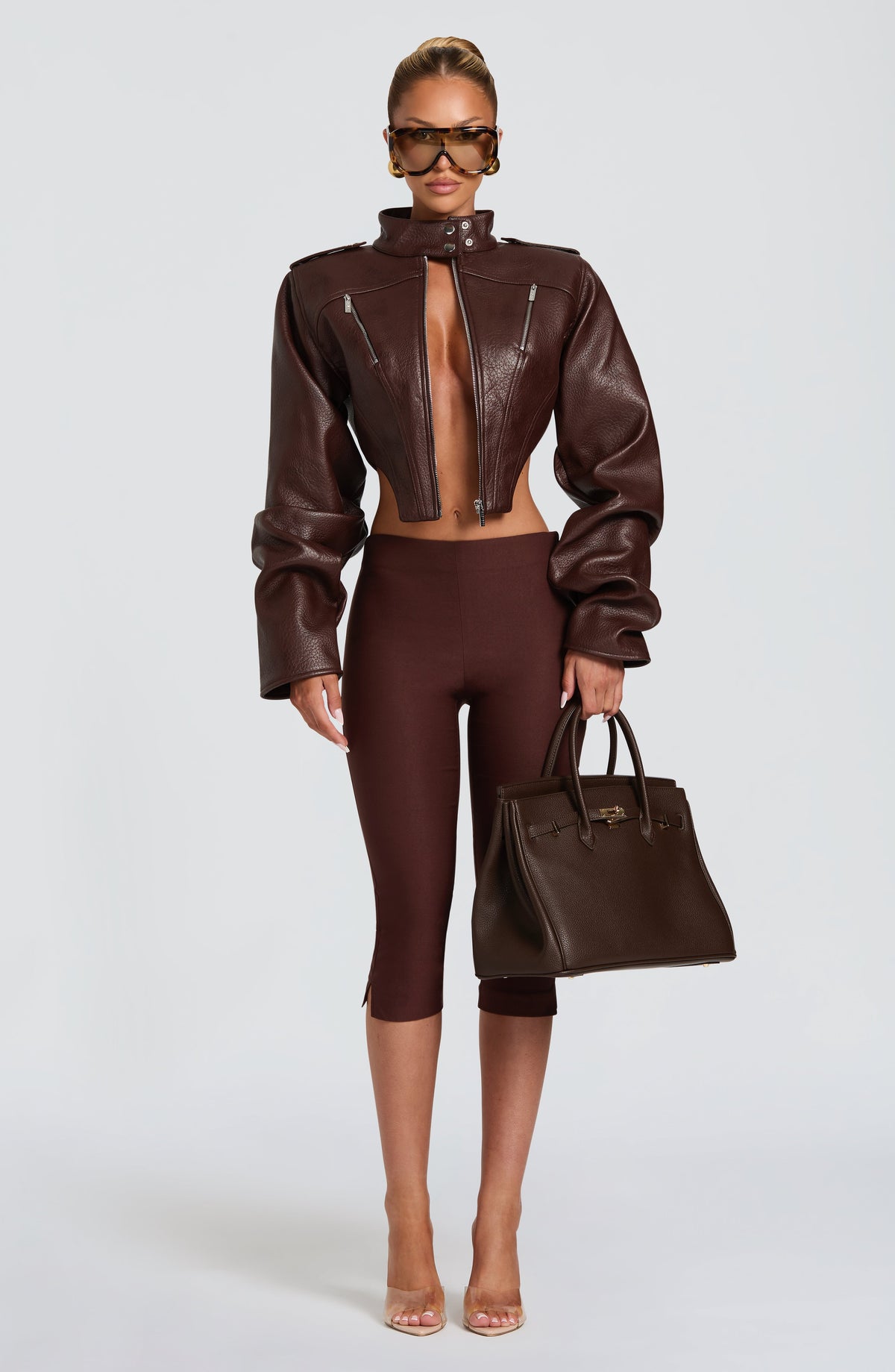 CHAQUETA LUCÍA - MARRÓN CIRUELA