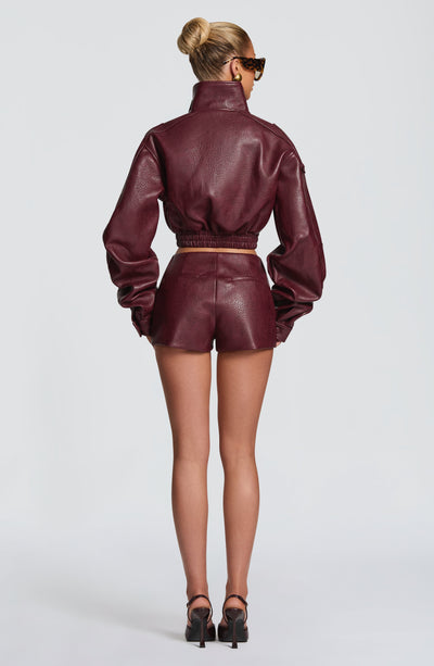 CHAQUETA BIANCA - ROJO CEREZA