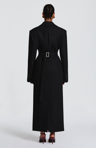 URSULA COAT - BLACK