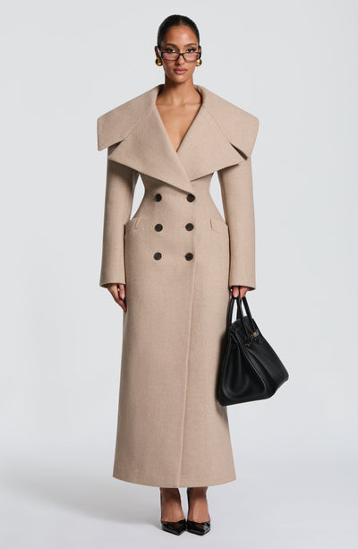 ABRIGO CALIPSO - BEIGE