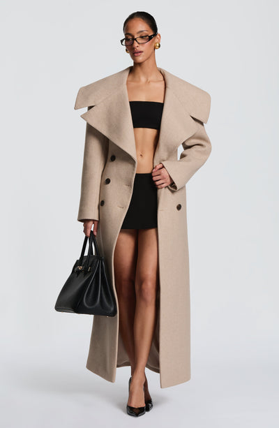 ABRIGO CALIPSO - BEIGE