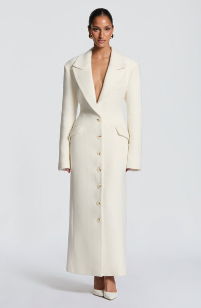 URSULA COAT - IVORY