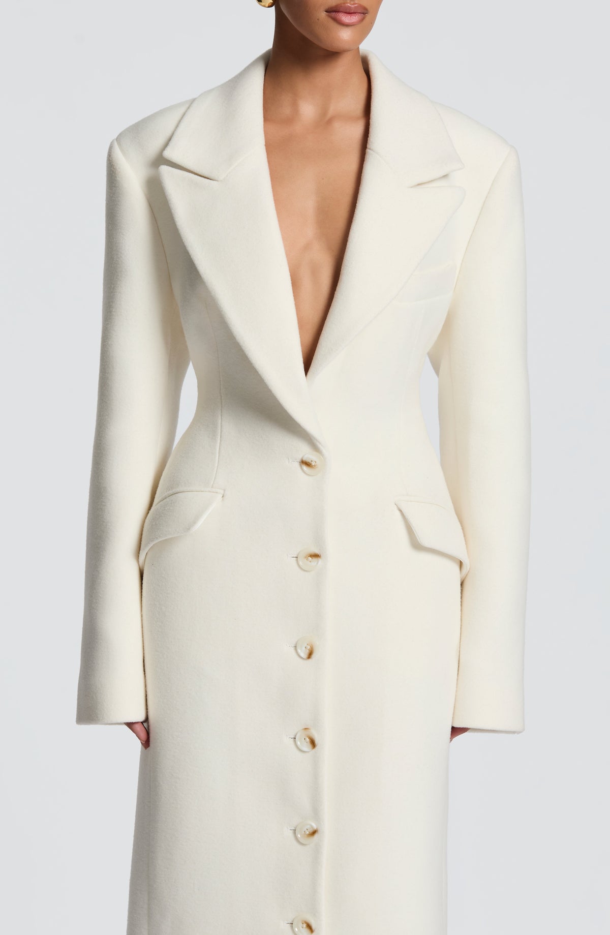 URSULA COAT - IVORY