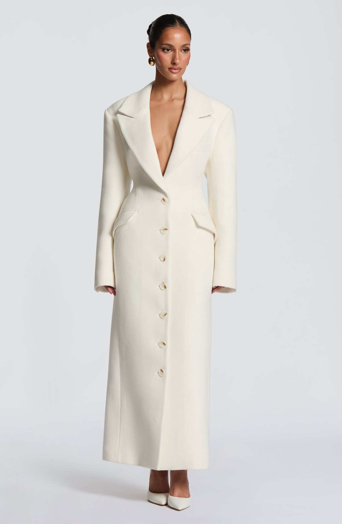 URSULA COAT - IVORY