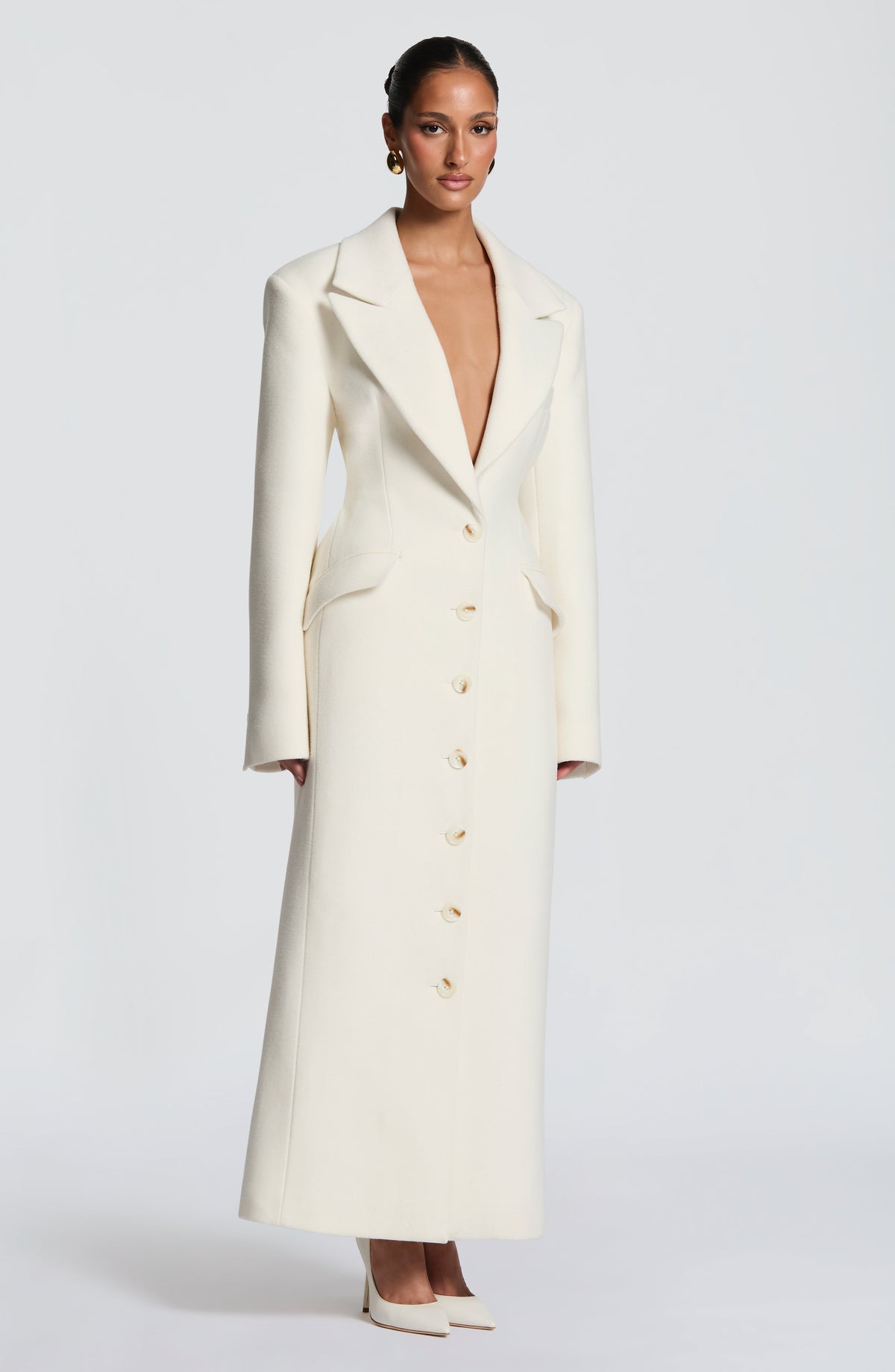 URSULA COAT - IVORY
