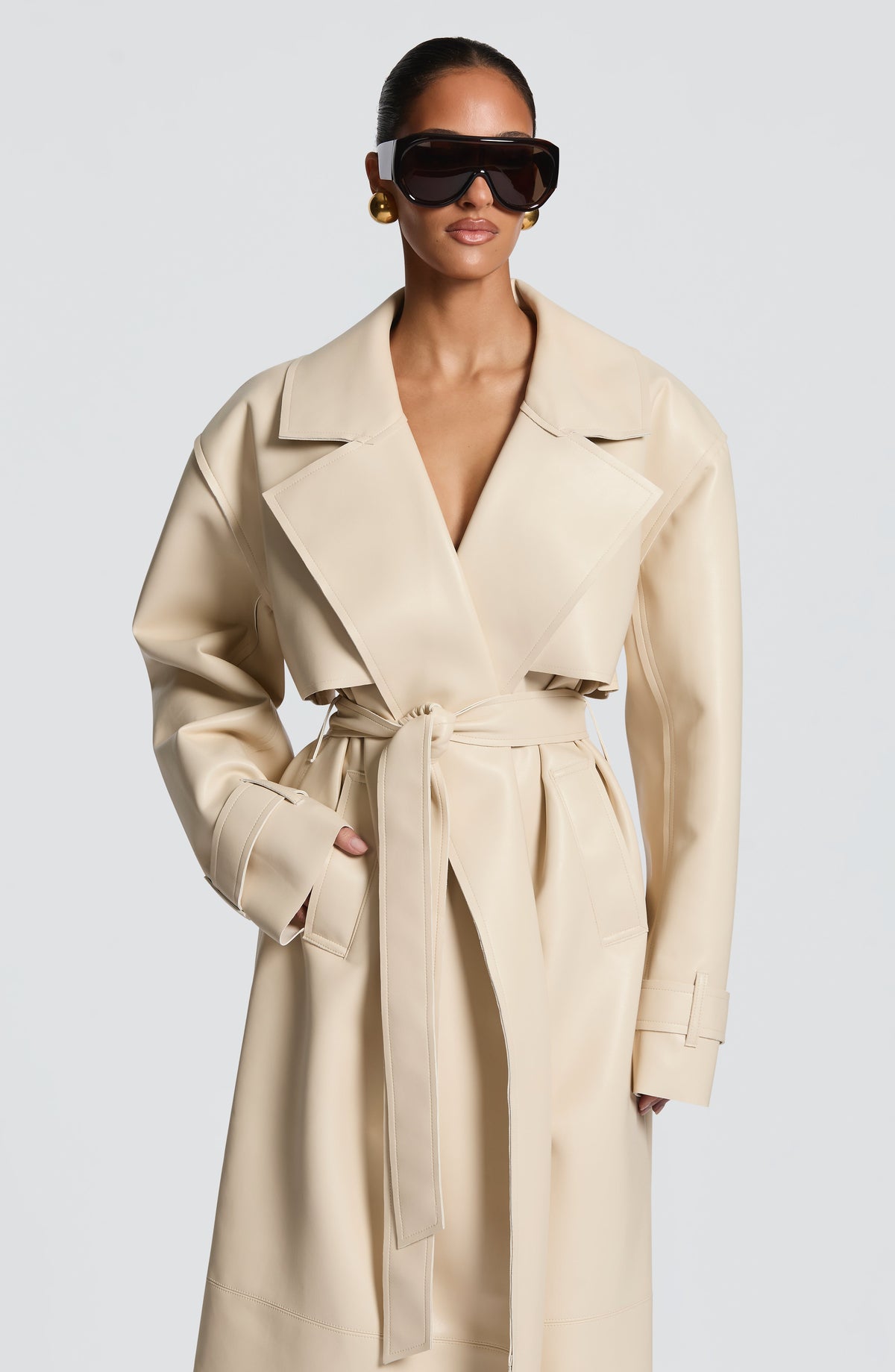 GABARDINA BRIGITTE - CREMA