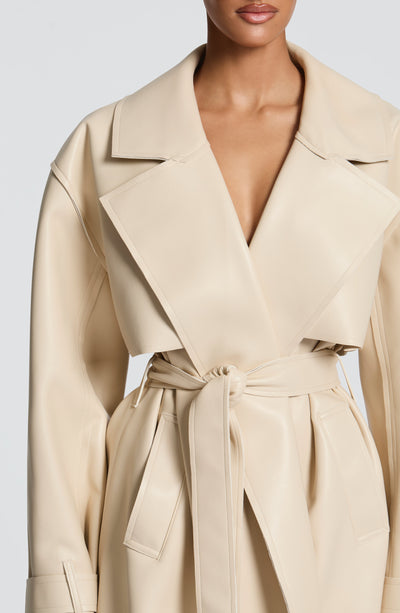 GABARDINA BRIGITTE - CREMA