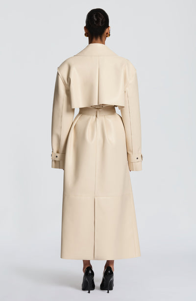 GABARDINA BRIGITTE - CREMA