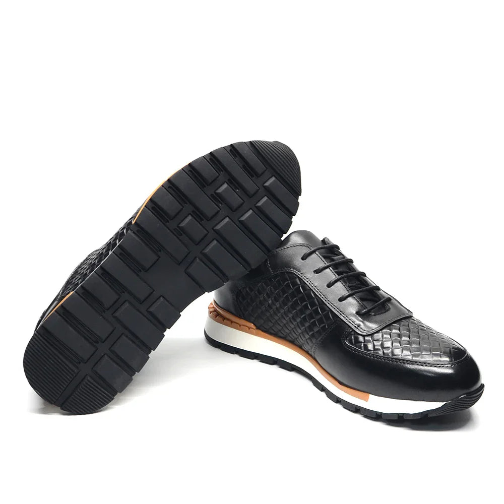 Elegantes zapatos de piel