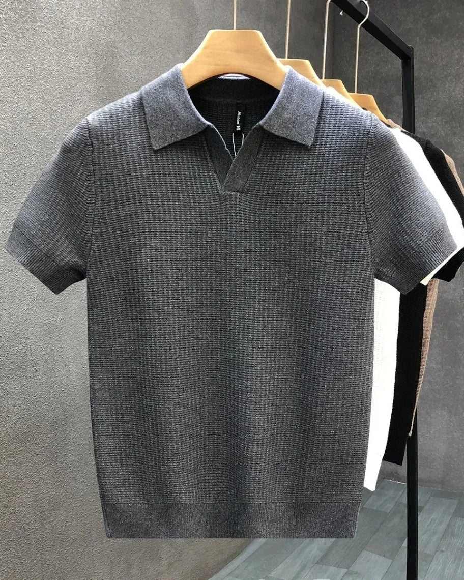 Polo de punto transpirable