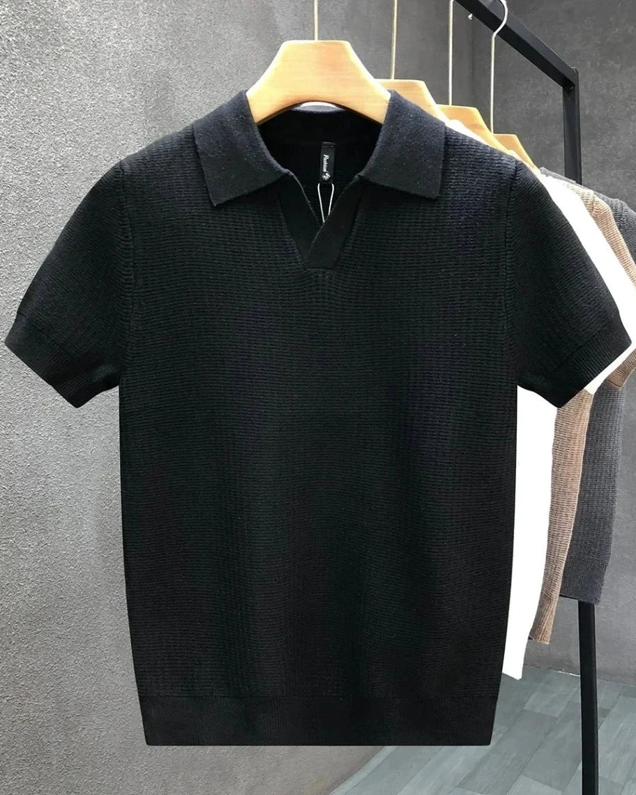 Polo de punto transpirable