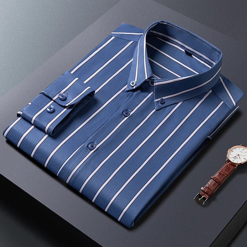 Nova Laurent - Elegante camisa de rayas para hombre
