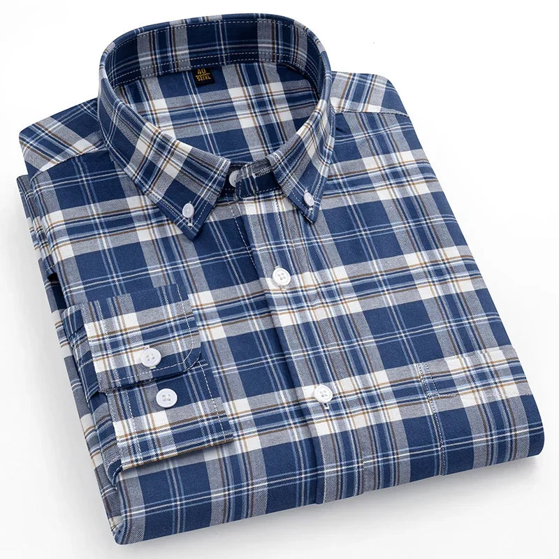 Nova Laurent - Camisa Oxford de algodón