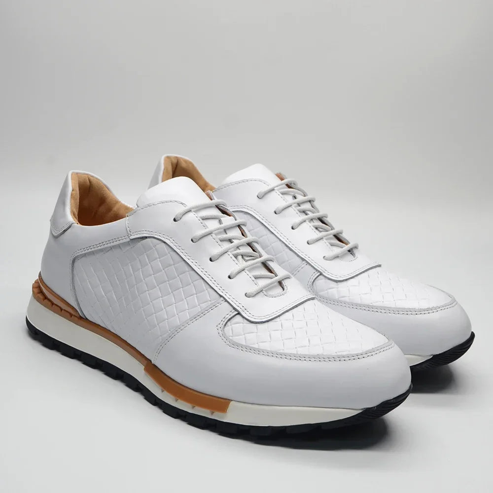 Elegantes zapatos de piel