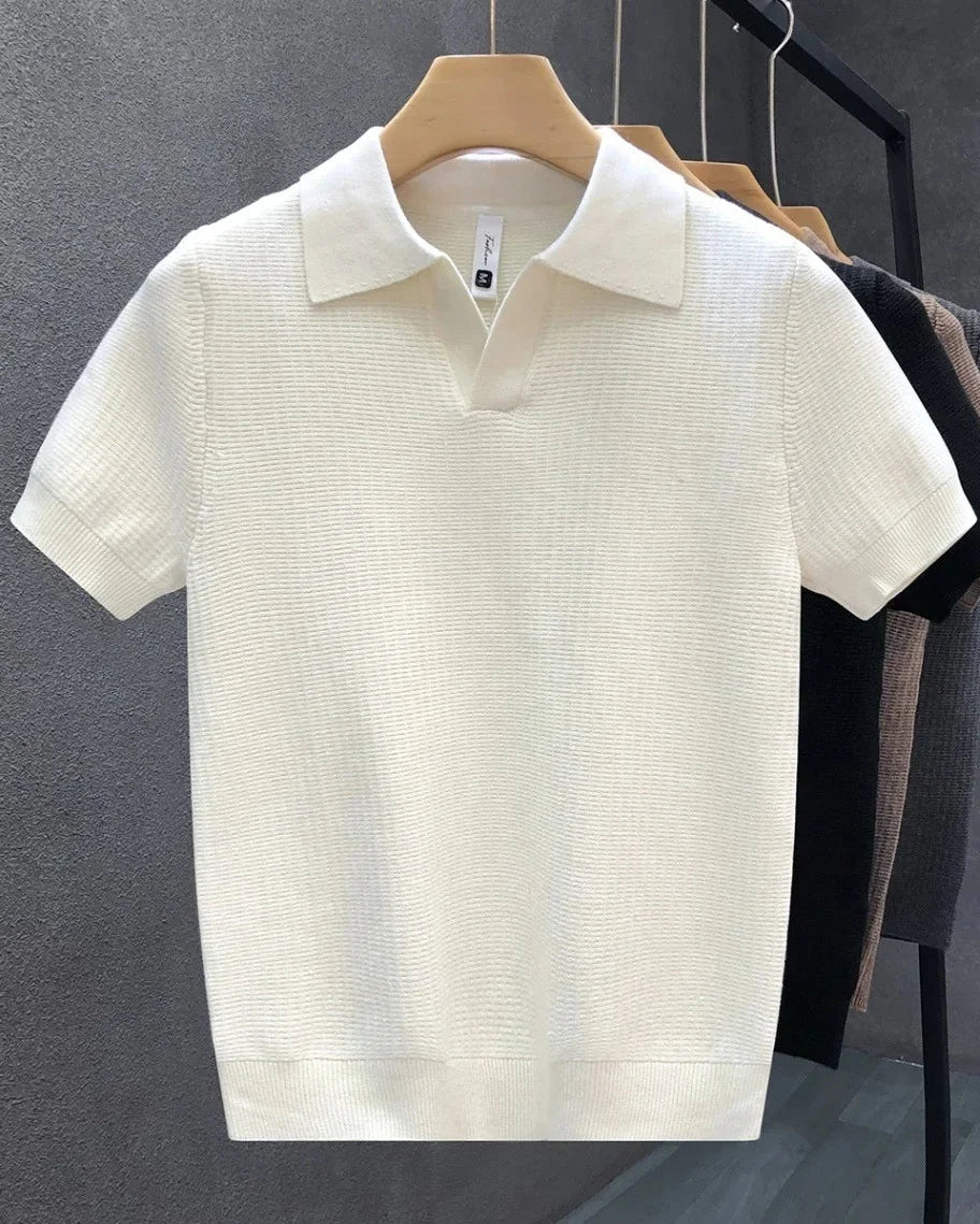 Polo de punto transpirable