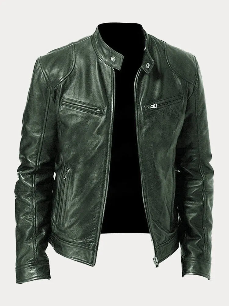 Chaqueta de cuero